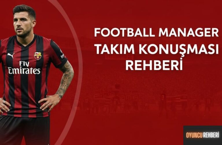 FM takım konuşması rehberi