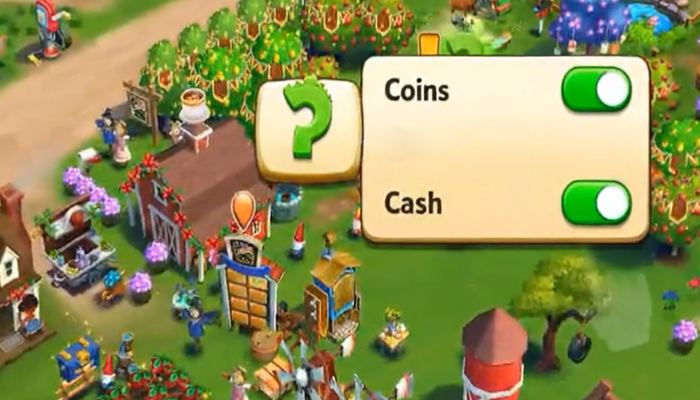 FarmVille 2 mod toggle coins ve cash