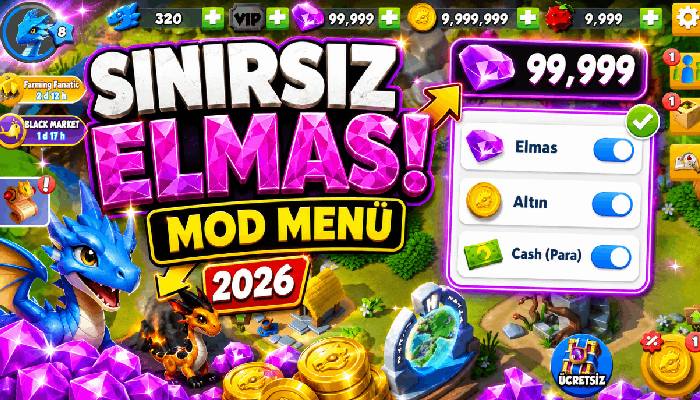 dragon mania elmas hilesi 2026