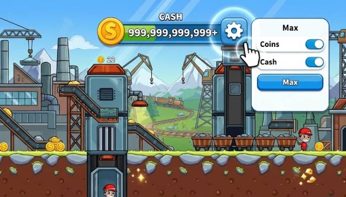 Idle Miner Tycoon GNZLoader yüzen ikon