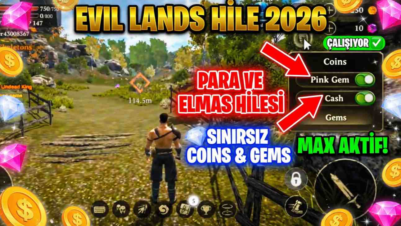 Evil lands elmas hilesi 2026 kapak resmi