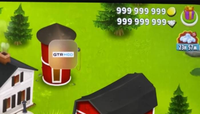 Hay Day otomatik hasat testi sonrası tarla görünümü